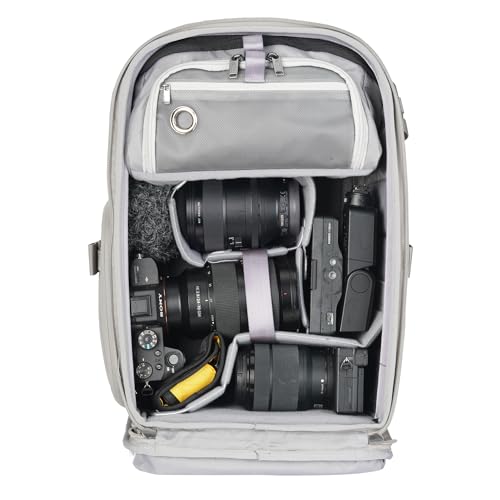 Mochila para cámara VANGUARD VEO Metro B20L 20L crema miniatura 4