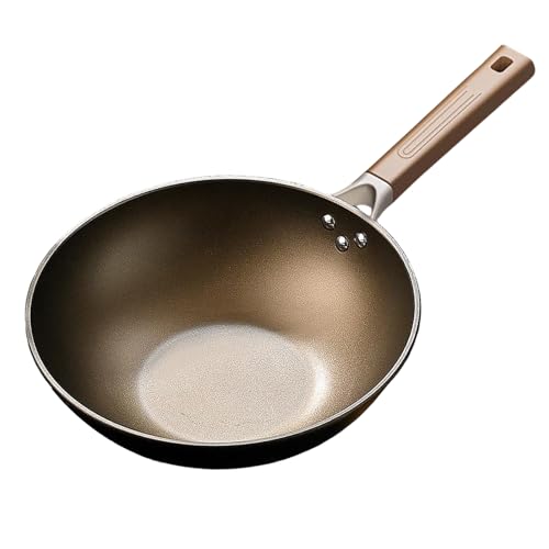 Wok Titanium doble cara 12.6" antiadherente con fondo plano miniatura 1