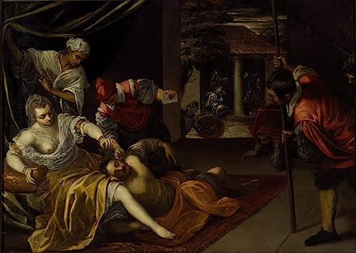 Pintura murales decor lienzo de Tintoretto 60x90cm para cuadros de dormitorio