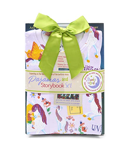 Girls' Book and Long Sleeve Printed Nightgown Set3