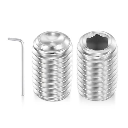 Kozelo 10 pcs vis à tête creuse M10-1.5x16mm acier inox 304