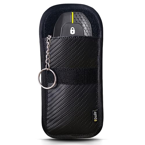 EXOSFER - Etui Anti RFID et Ondes pour Clé de Voiture - Pochette Cage de Faraday - Blocage Signal, Anti Piratage, Antivol Auto, Protection Carte Bancaire NFC...