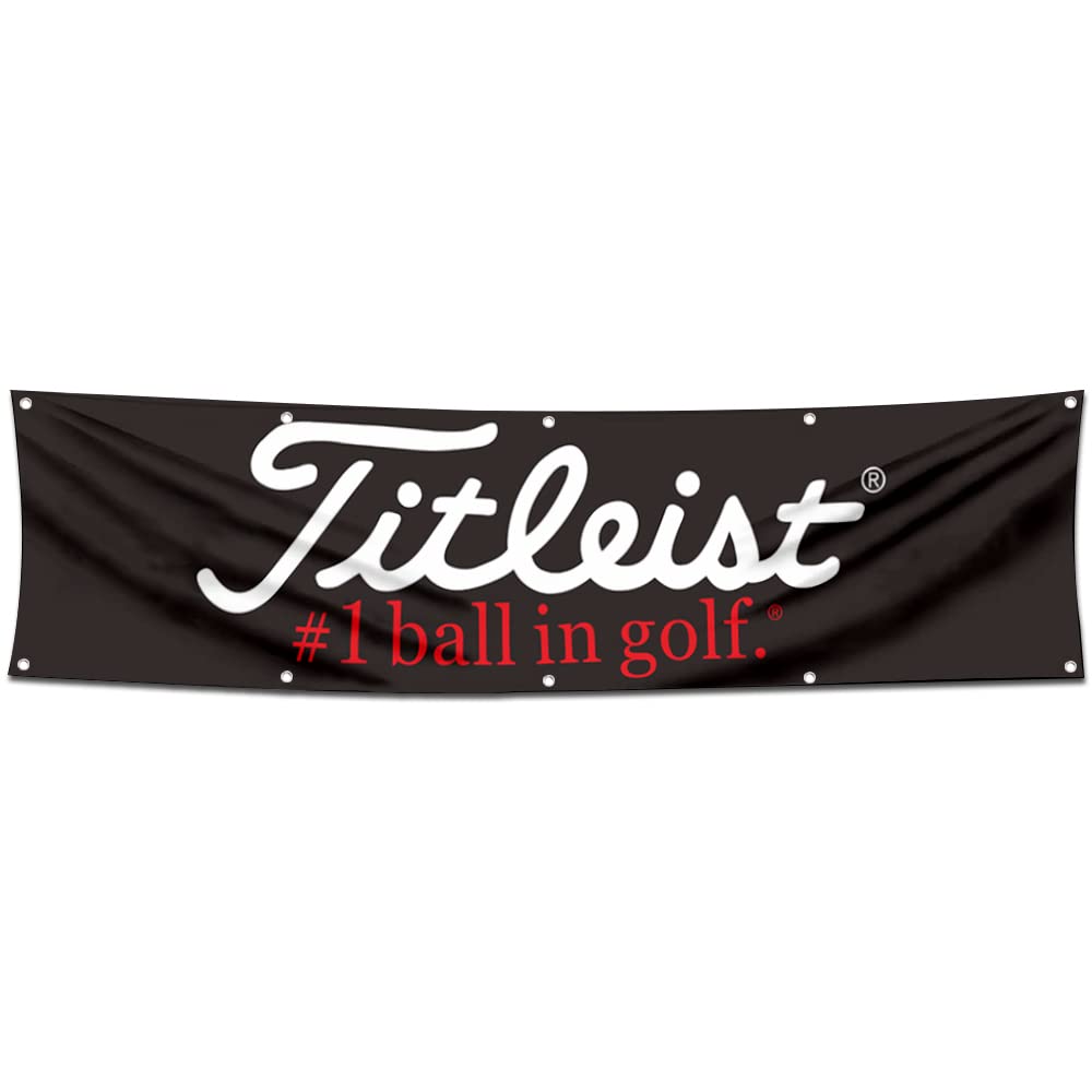 Golf sports Garage workshop Banner flag Work for Titleists Flag 2x8ft Garage Shop Wall Decor Flag