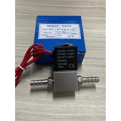 Électrovanne pneumatique en aluminium durable 220V pour fluide 12mm - 7