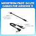 Medistrom Pilot-24 Lite Cable Kit Compatible with AirSense 11 CPAP Machine – CPAP Power Cord, Replacement Cord for CPAP Machines, Adapter, CPAP Accessories