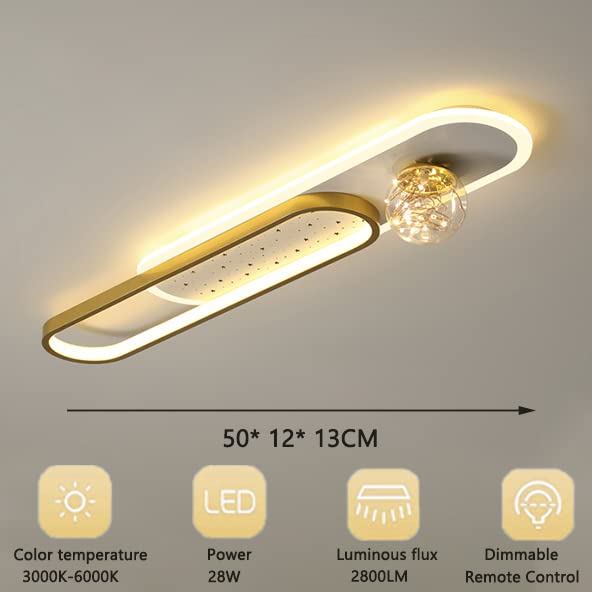 LED Dimbare plafondlamp LED/125W/230V 3000-6500K AB