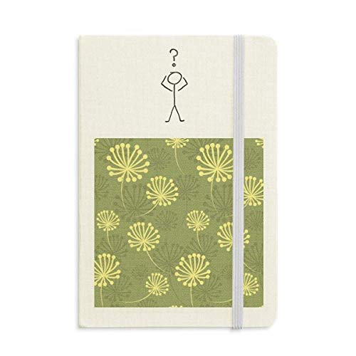 Carnet de questions pissenlit A5 pour clarifier ses pensées et notes
