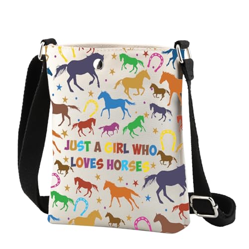 CMNIM Girls Horse Lovers Crossbody Bag - Horse Print Small Purse