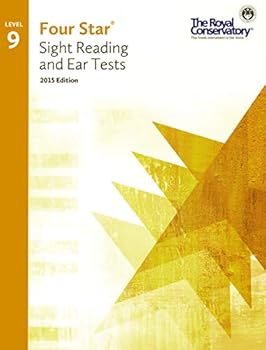 Paperback 4S09 - Royal Conservatory Four Star Sight Reading and Ear Tests Level 9 Book 2015 Edition Book
