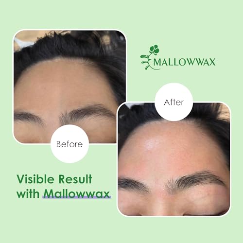 Image of Mallowwax 1LB Aloe Hard Wax Beads, Hair Removal Wax for Full Body, Face