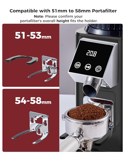 Industrial espresso grinder
