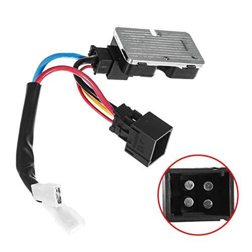 PartsSquare Blower Motor Resistor RU570 A0058205010 C1282 351321021 Replacement for MERCEDES-BENZ 300SD 300SE 500SEL 600SEL 1992 1993 Replacement for MERCEDES-BENZ S320 S420 S500 S600 1994-1999