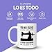 LA CASA DE LAS TAZAS® Taza para Costureras Imagen de LA CASA DE LAS TAZAS® Taza para Costureras