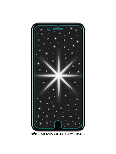 iPhone 7 Plus Screen Protector-Diamond Tough-Sparkles Like Glitter [2 Pack] (7 Plus)