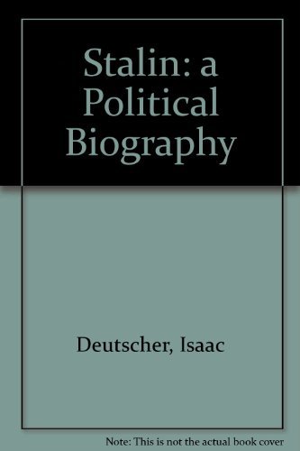 Stalin: a Political Biography B002NAPIL6 Book Cover