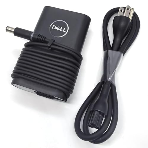 65W Watt 7.4mm 5.0mm Laptop Charger Fit for Dell Latitude 5580 5490 7490 E6430 E5470 5400 5500 5480 5590 7480 5290 7290 E6420 E7470 E5440 E7440 E7450 LA65NM130 19.5V 3.34A AC Adapter Power Cord