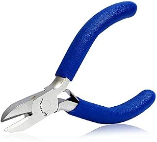 SPEEDWOX Diagonal Pliers Mini Chain Cutter Tools 3 Inches Precision Jewelry Making Plier Small Guitar String Cutter Micro Hand Tools Fine Pliers DIY Craft Beading Hobby Model Cutting Wire Work