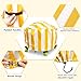 Aacabo Water Table Cover Spiralin' Seas Waterpark Play Outdoor Sand Water Table Cover 34X34X18 inch-Yellow