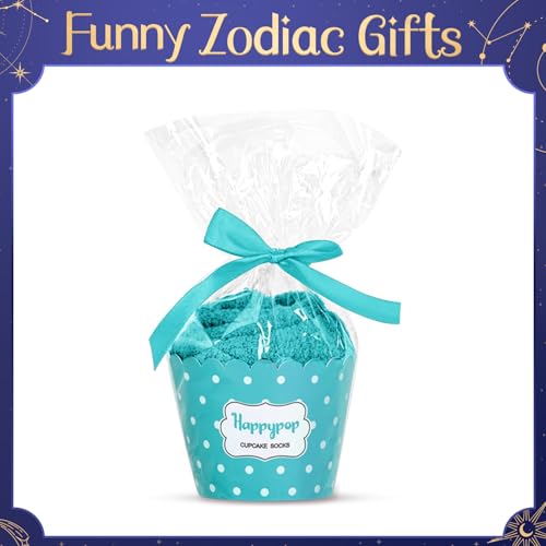 HAPPYPOP Zodiac Astrology Constellation Gifts - Space Galaxy Socks Birthday Horoscope Gifts