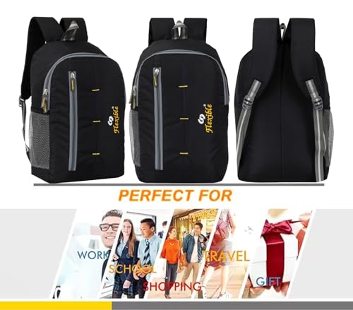 Image of 25L Laptop Backpack Lightweight Bag With One Compartment For Collage, Tution, Office & Picnic