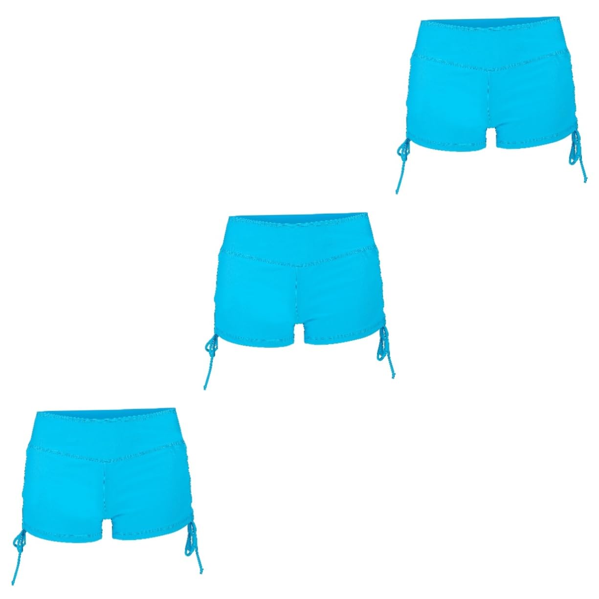 Short de bain femme taille haute Kisangel pour bouger librement sans irritations dans l'eau