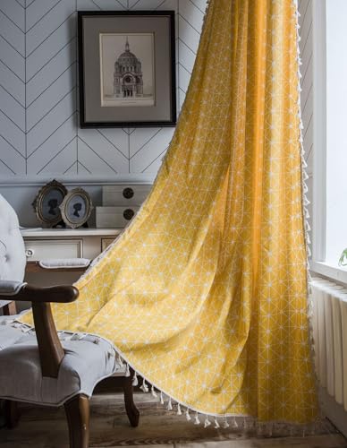 Rideau chambre decoratif occultant pour filtrer la lumière et protéger l'intimité