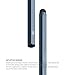 elago® Stylus [Hexa][Jean Indigo] - [Premium Aluminum ][Classic Pencil Shape][ Replaceable Extra Tip Included] - for iPad, iPad Pro, iPad Mini and iPhone