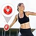 Wettarn 2pcs 1 kg Discus, Man Women Discus Track and Field Discuses Track and Field Equipment (Red)