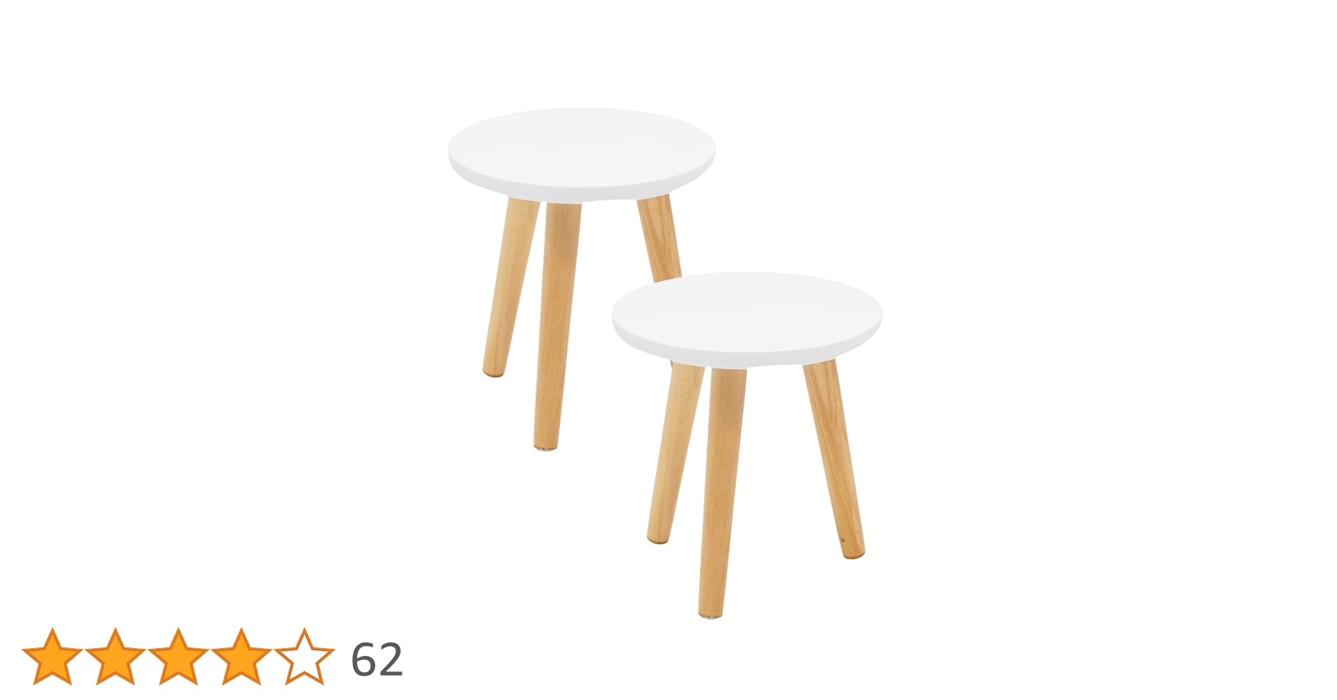 Amazon.co.jp: 2個 木製 フラワースタンド スツール 花台 室内