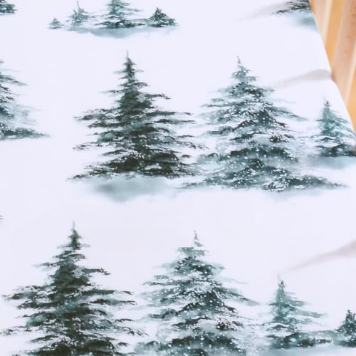 Image of JISEN Baby Fitted Crib Sheets for Boys Girls 52x28 Inch Woodland