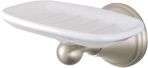 Kingston Brass BA2975SN Governor Jabonera de níquel cepillado