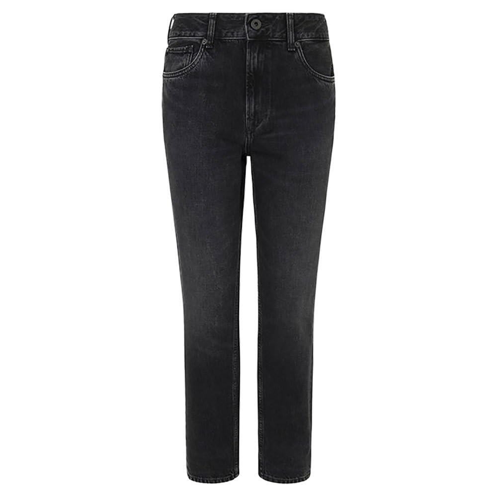 Pepe Jeans Women's Tapered Jeans Hw PL204591, Black (Denim-XH7), 30W / 32L
