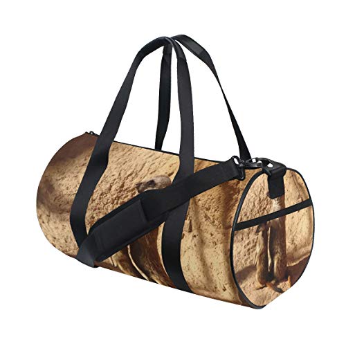 Eslifey Sporttasche mit Erdmännchen-Motiv, für Damen und Herren thumbnail