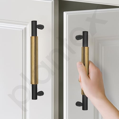 Image of Plantex Cabinet Handle /160mm Handle for Cabinet /Wardrobe Handle /Door Pull-Push Handle for Home /Office - Pack of 1 (Brass Antique)