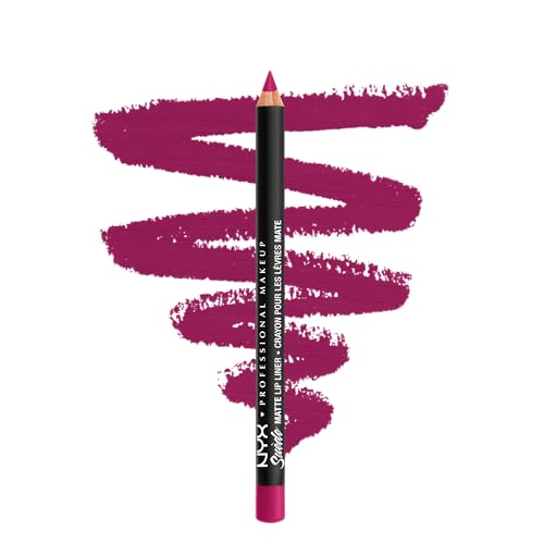 Image of NYX Professional Makeup Suede Matte Lip Liner, Velvety-Smooth, Long-Lasting Formula For A Defined Lip Makeup Look - Sweet Tooth (Pink)
