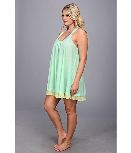 Betsey Johnson Women's Size Double Layer Tricot Slip Plus