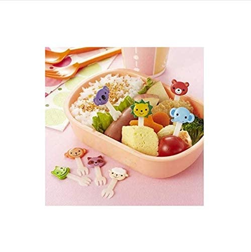 Torune 8 Piece Bento Decoration Food Picks Forks Cute Animal For Lunch Box #TOP2