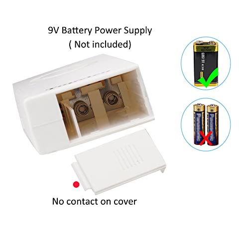 Topvico Water Alarms for Basements, Heater Leak Detector, Sump Pump Overflow Moisture Flood Sensor, 120dB Work Alone Battery Operated 3 Packs - Thumbnail 5