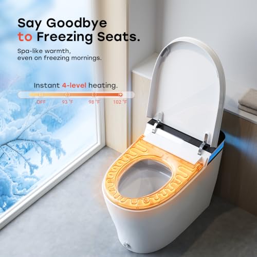 Image of HOROW T38 Smart Toilet with Bidet, Auto Open /Close Lid, Deodorization