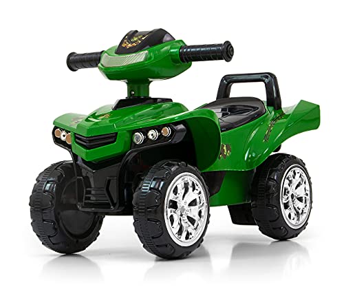 Quad Milly Mally Monster porteur avec roues larges et dossier de sécurité