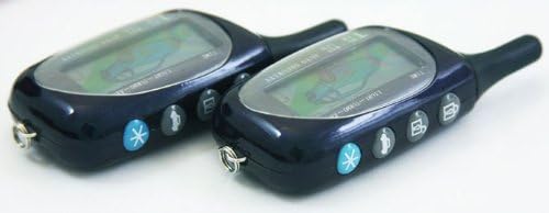 2-Way Car Alarm Security Alarm w/ LCD Status Display and Remote Engine Start