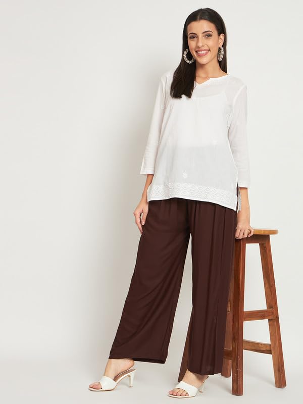 Image of Soft Colors Women Regular Fit Pocket Palazzo