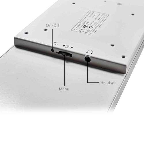Image of VSDISPLAY 14.5'' White LCD Monitor 2560x720 2K USB-C Stretched Bar Display | for Computer PC Case GPU CPU Secondary Screen