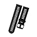 Replacement Band for Garmin Fenix 3 Fenix 3 HR Fenix 5X Watch Bands Fitness Smart Watch Accessories Silicone Bracelet Watch Strap Band (Black)