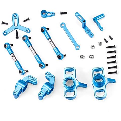 HAIBOXING RC Autos Upgraded Ersatzteile 1/18 RC Trucks Ersatzteile Metall Lenkschalen, Lenkglieder, Hinterradnaben, Lenkschalen Anwenden 18858,18859 &18859A, 18868(C18) Cover