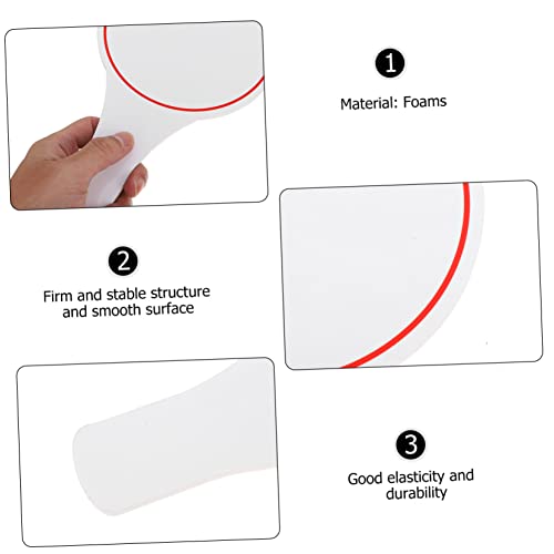 Angoily 3 piezas tablero borrable en blanco para jueces miniatura 3