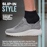 Skechers wsuwane buty męskie Bobs Squad Chaos-Daily Hype, szary, 41.5 EU