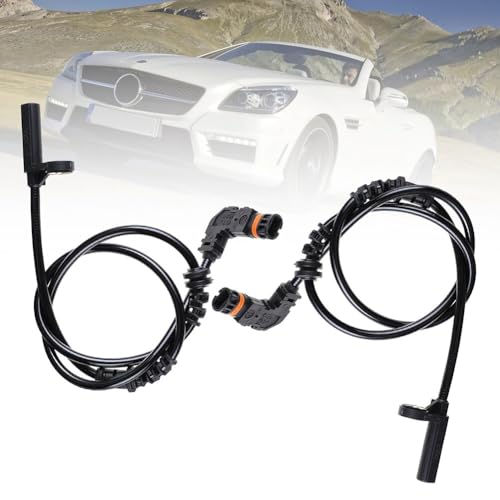 Gettimore Par delantero de sensor de velocidad de rueda ABS compatible con Mercedes Slk Slc R172 modelos 2012-2020, incluyendo Slk250 Slk300 Slk350 Slk55 Amg Slc300 Slc