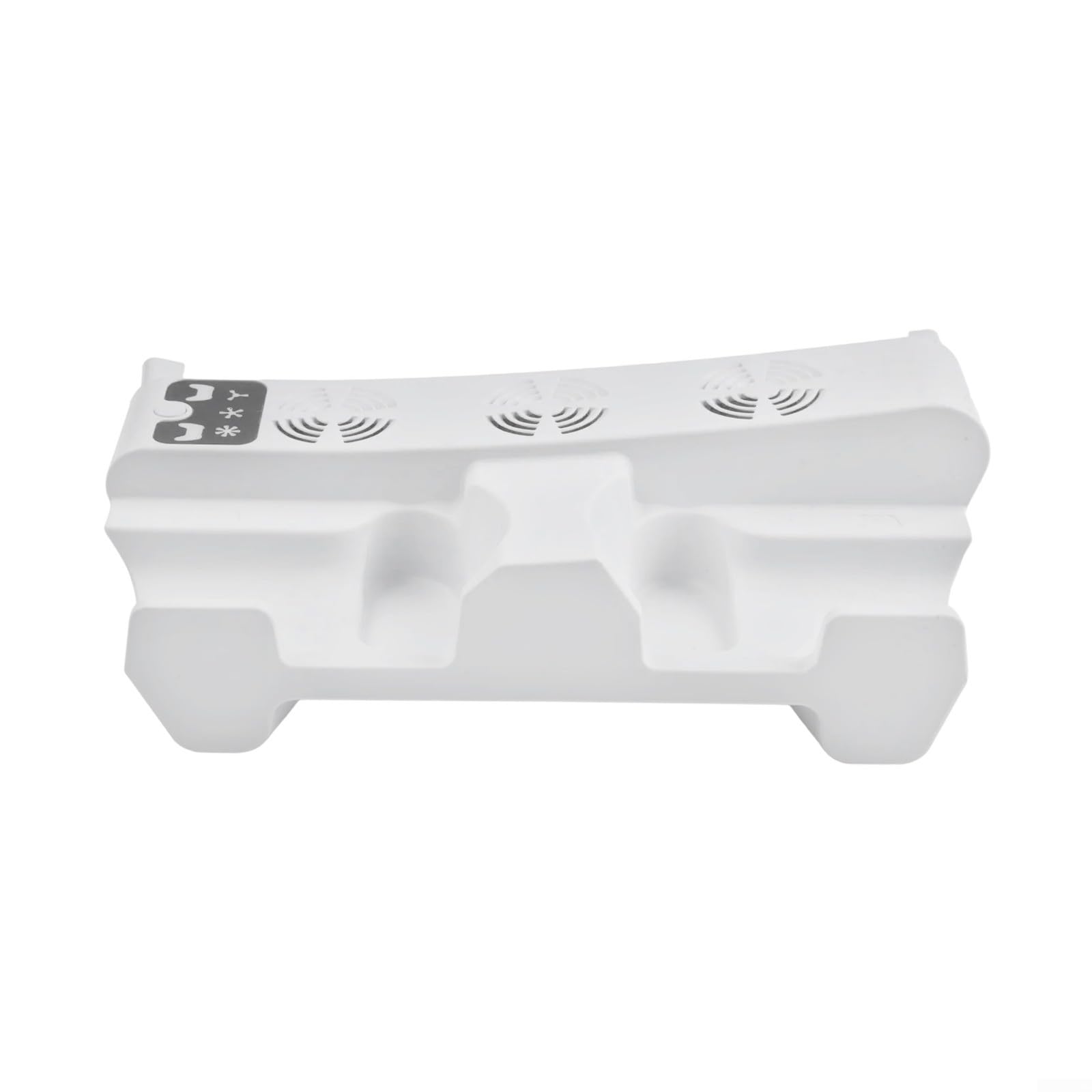 Support de refroidissement horizontal pour PS5 Slim & Pro avec ventilateur à 3 niveaux et chargeur double manette, support de console peu encombrant