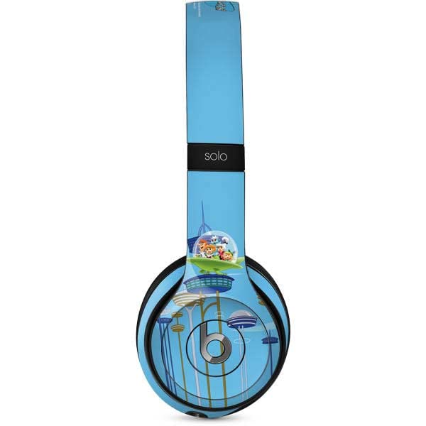 Skinit Decal Audio Skin Compatible with Beats Solo 2 Wired - Officially Licensed Warner Bros The Jetsons Design